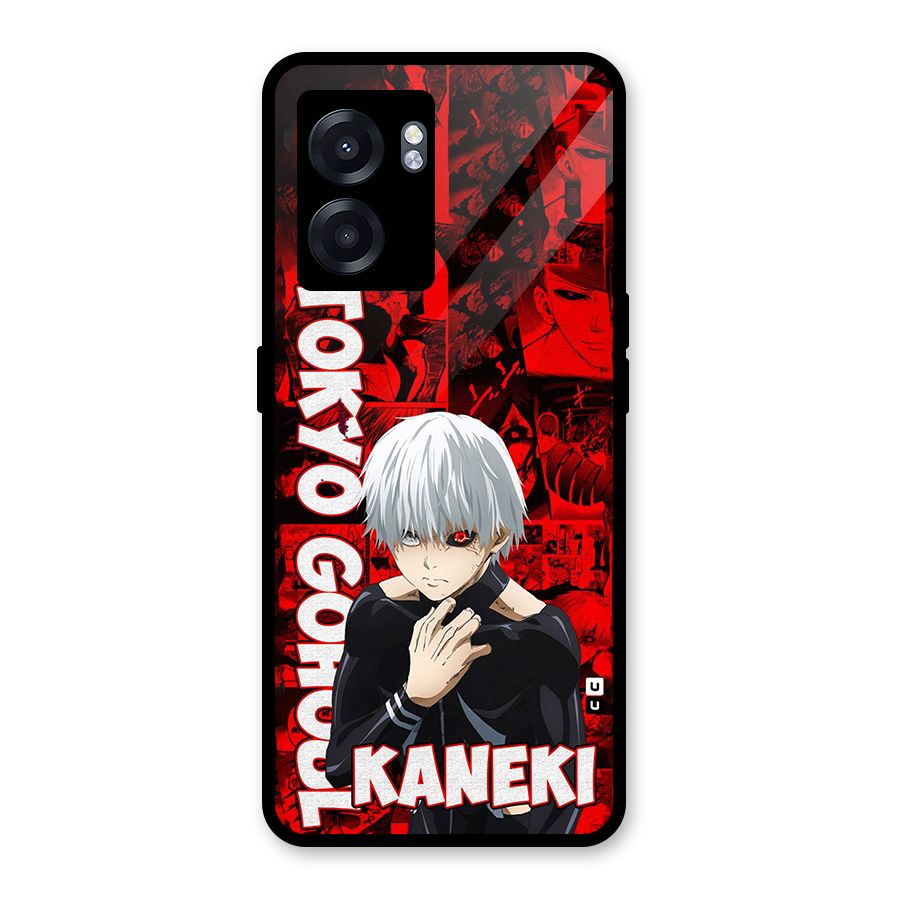 Tokyo Ghuoul Kaneki Glass Back Case for Realme Narzo 50 5G