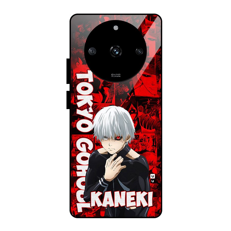 Tokyo Ghuoul Kaneki Glass Back Case for Realme Narzo 60 5G