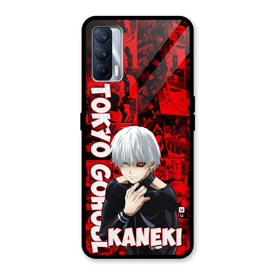 Tokyo Ghuoul Kaneki Glass Back Case for Realme X7