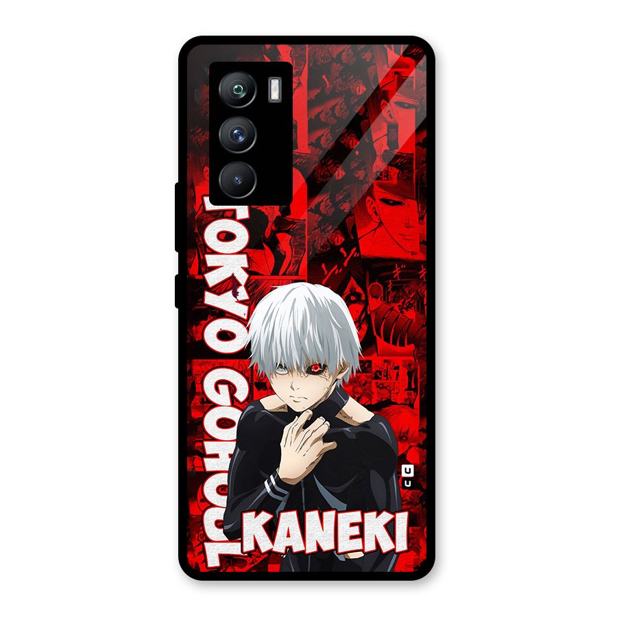 Tokyo Ghuoul Kaneki Glass Back Case for Vivo iQOO 9 SE