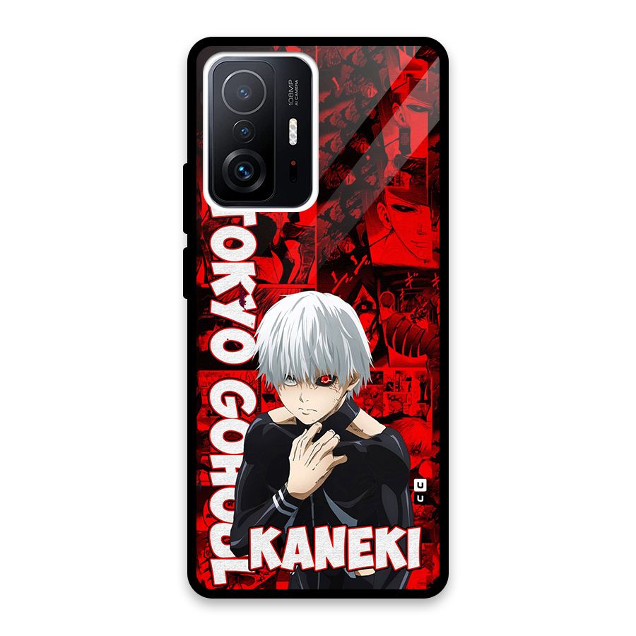 Tokyo Ghuoul Kaneki Glass Back Case for Xiaomi 11T Pro