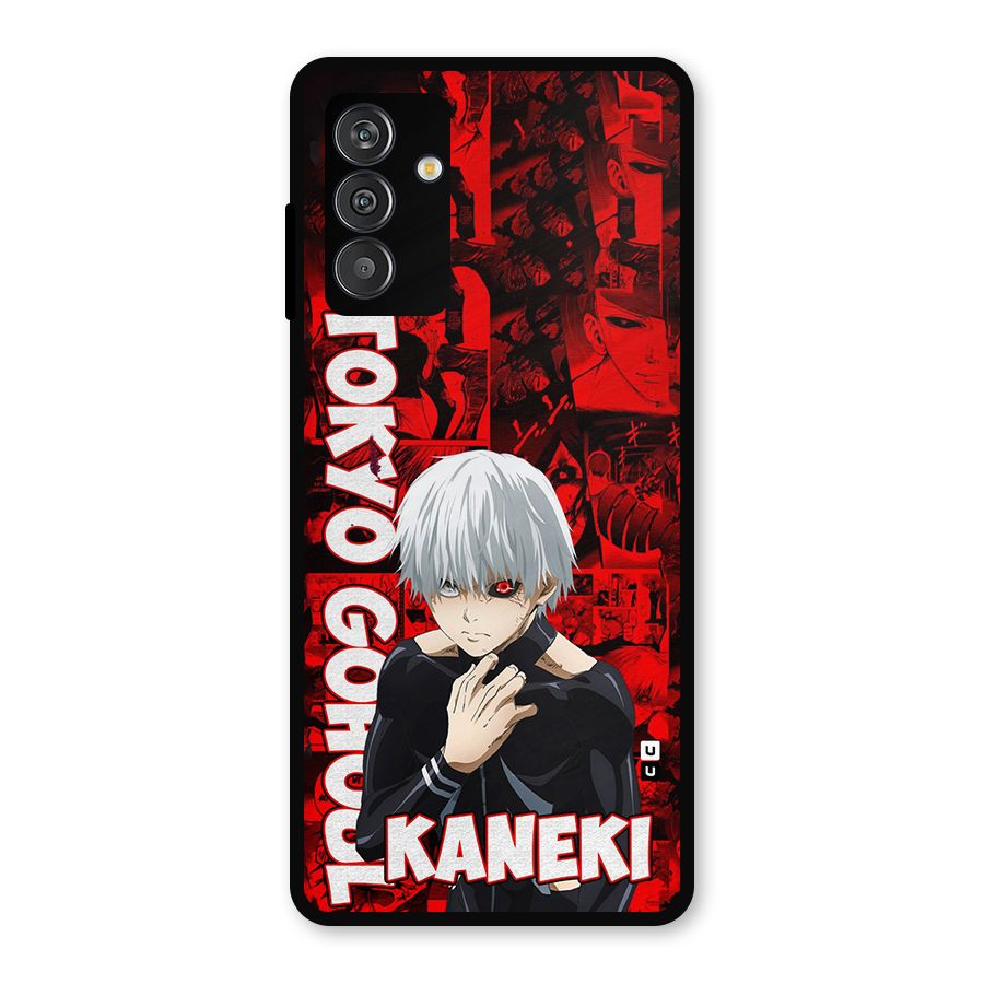 Tokyo Ghuoul Kaneki Metal Back Case for Galaxy F13