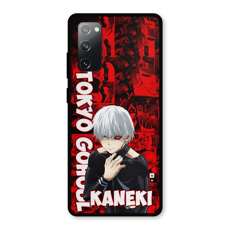 Tokyo Ghuoul Kaneki Metal Back Case for Galaxy S20 FE 5G