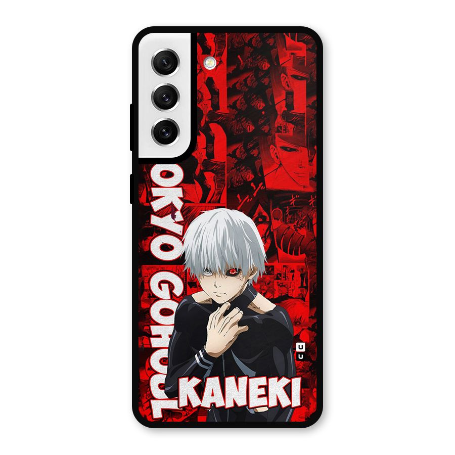 Tokyo Ghuoul Kaneki Metal Back Case for Galaxy S21 FE 5G