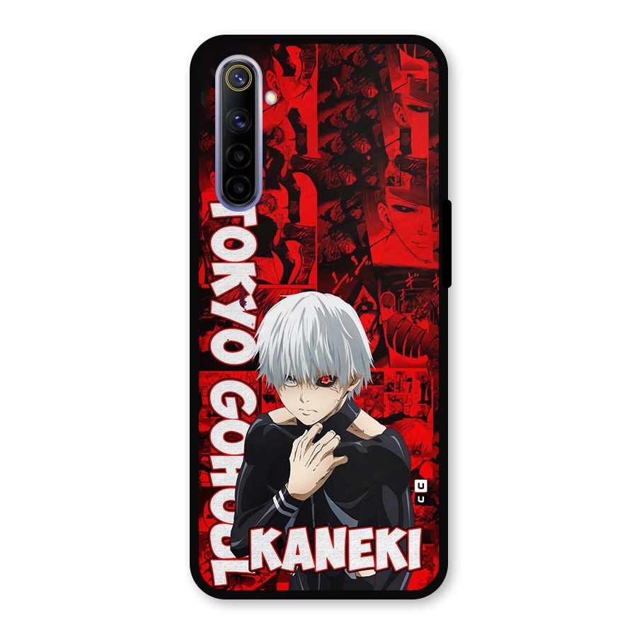 Tokyo Ghuoul Kaneki Metal Back Case for Realme 6