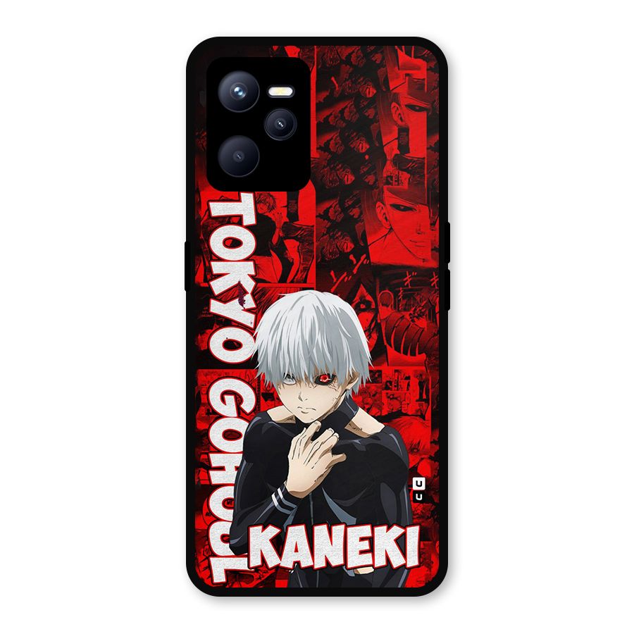 Tokyo Ghuoul Kaneki Metal Back Case for Realme C35