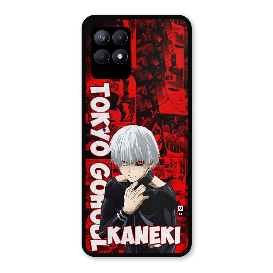 Tokyo Ghuoul Kaneki Metal Back Case for Realme Narzo 50