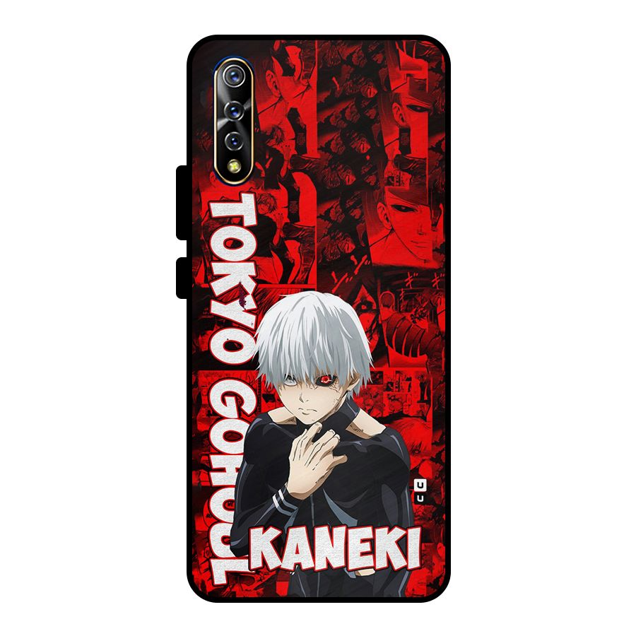 Tokyo Ghuoul Kaneki Metal Back Case for Vivo S1