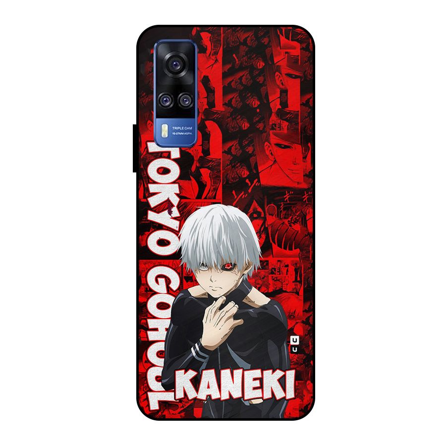 Tokyo Ghuoul Kaneki Metal Back Case for Vivo Y51