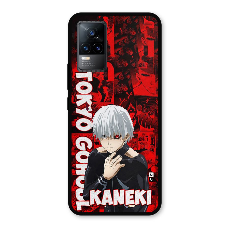 Tokyo Ghuoul Kaneki Metal Back Case for Vivo Y73