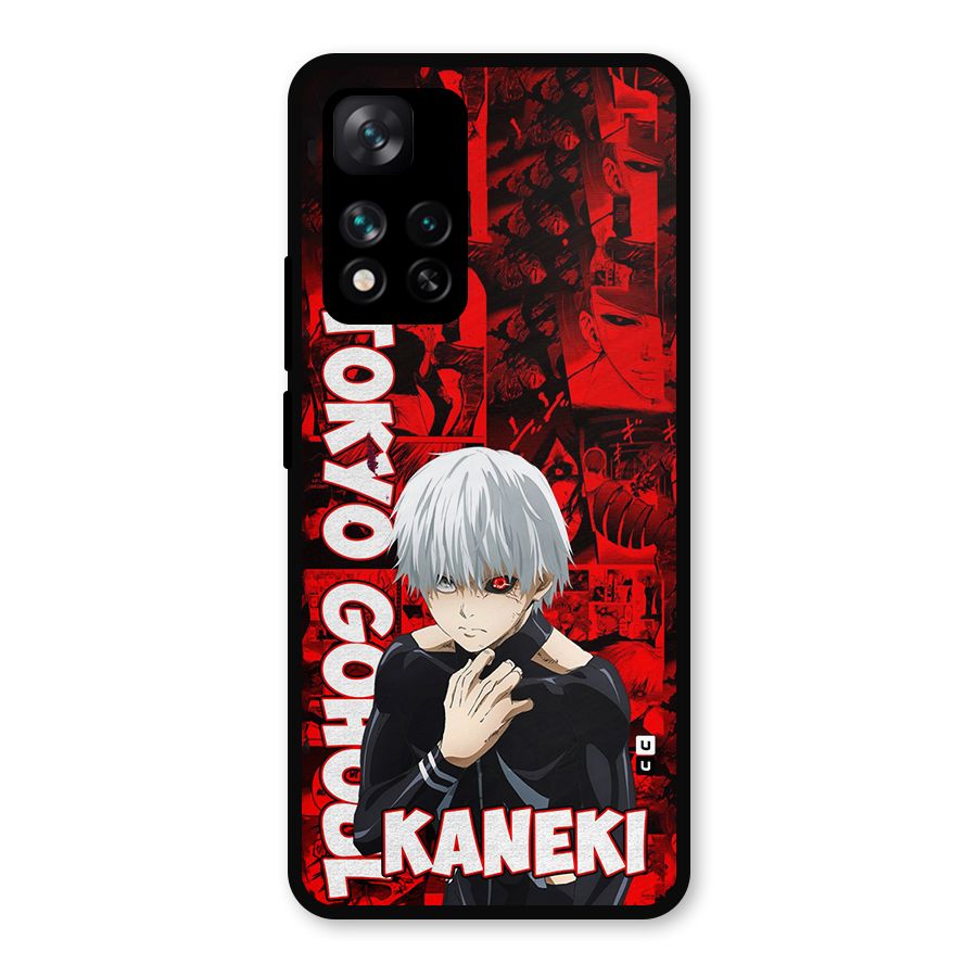 Tokyo Ghuoul Kaneki Metal Back Case for Xiaomi 11i Hypercharge 5G