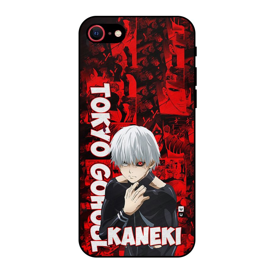 Tokyo Ghuoul Kaneki Metal Back Case for iPhone 8