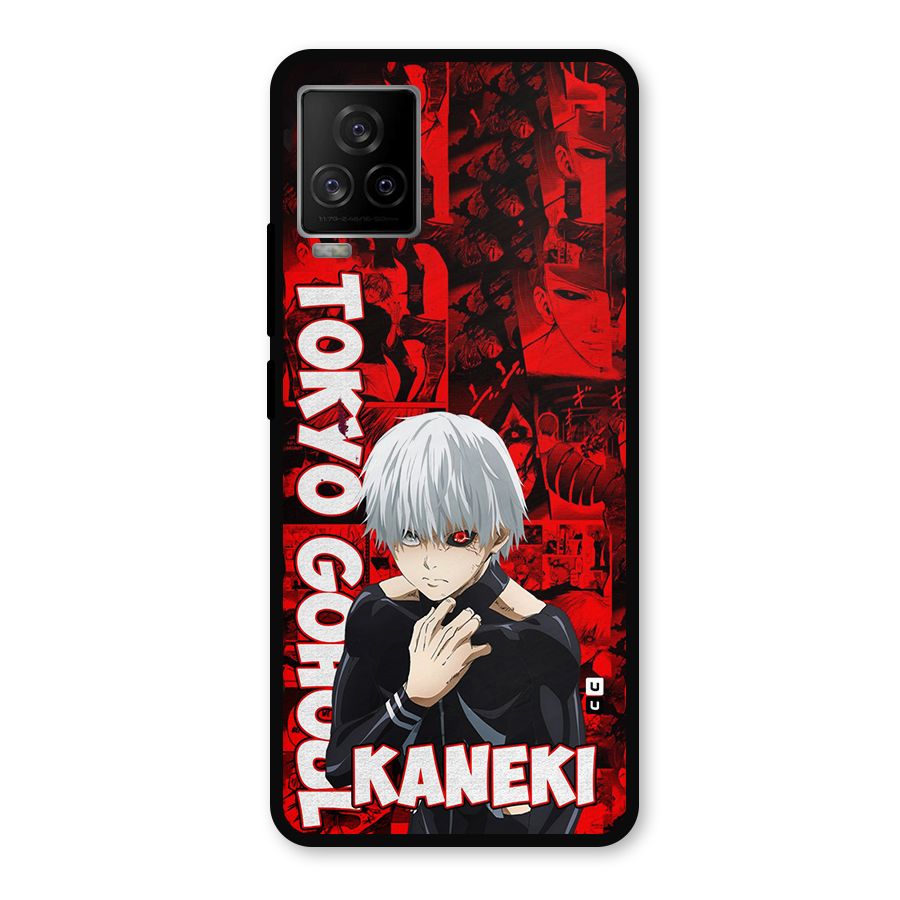 Tokyo Ghuoul Kaneki Metal Back Case for iQOO 7 Legend 5G