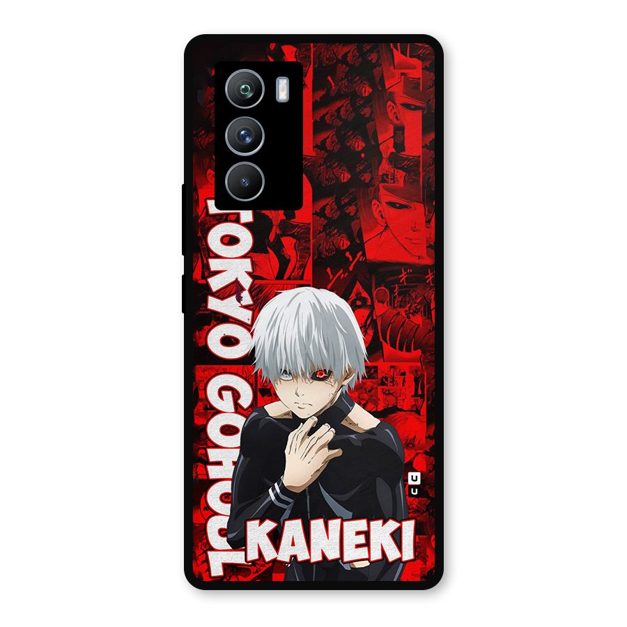 Tokyo Ghuoul Kaneki Metal Back Case for iQOO 9 SE