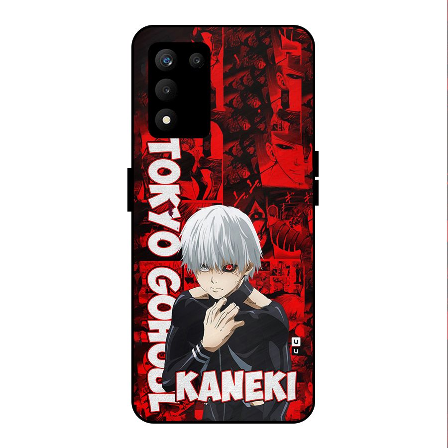 Tokyo Ghuoul Kaneki Metal Back Case for realme 9 5G SE