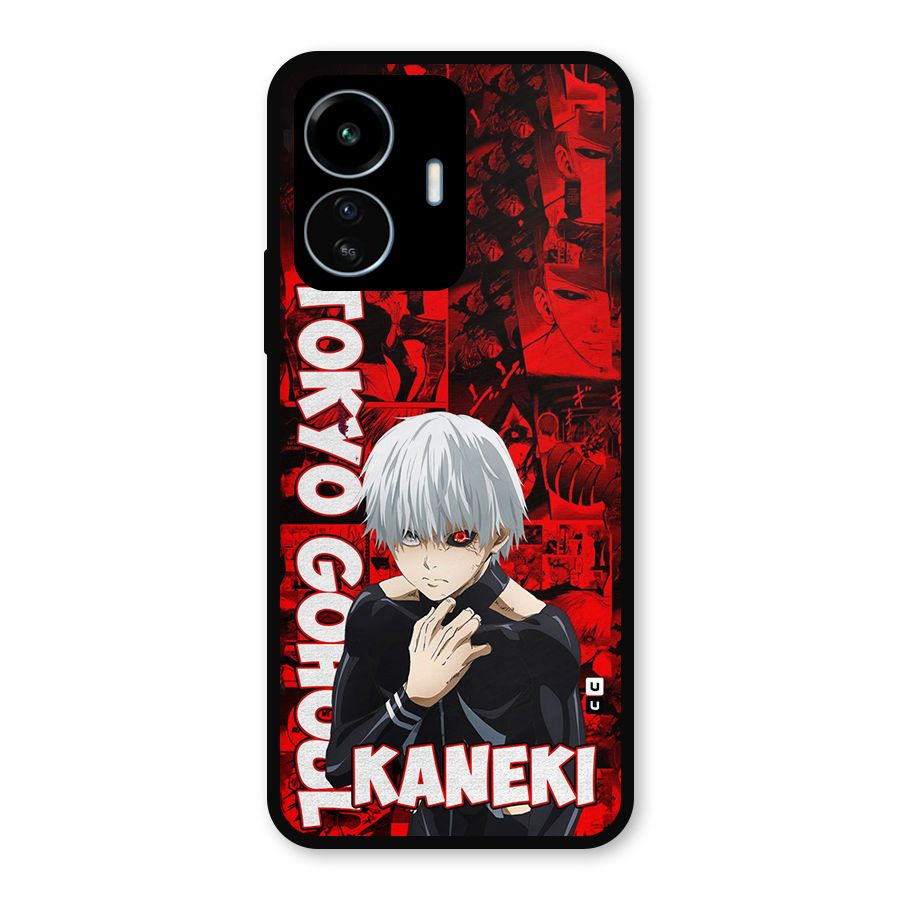 Tokyo Ghuoul Kaneki Metal Back Case for vivo iQOO Z6 Lite 5G