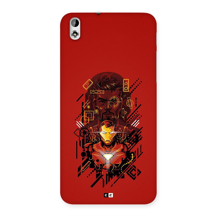 Tony Stark Back Case for Desire 816g
