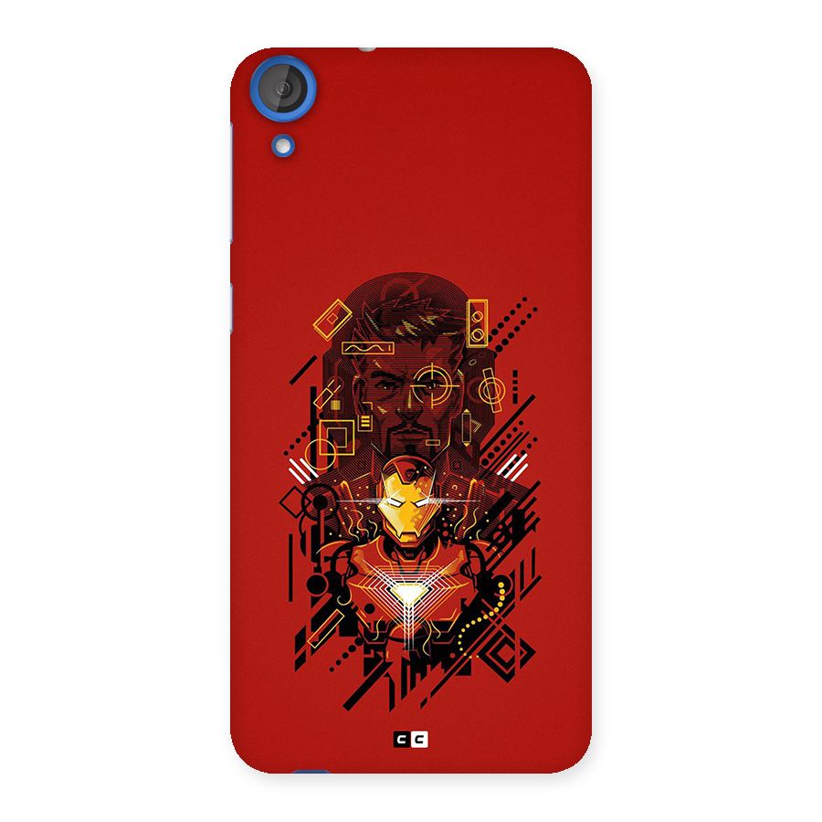 Tony Stark Back Case for Desire 820