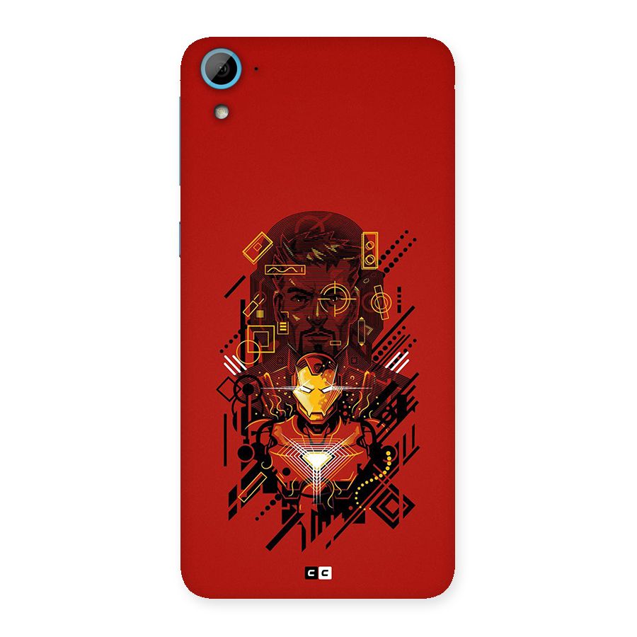 Tony Stark Back Case for Desire 826