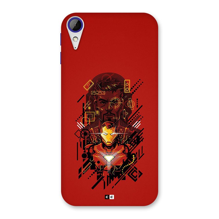 Tony Stark Back Case for Desire 830