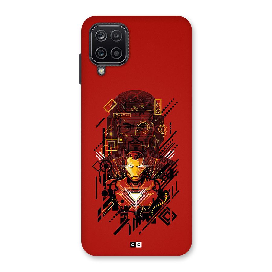 Tony Stark Back Case for Galaxy A12