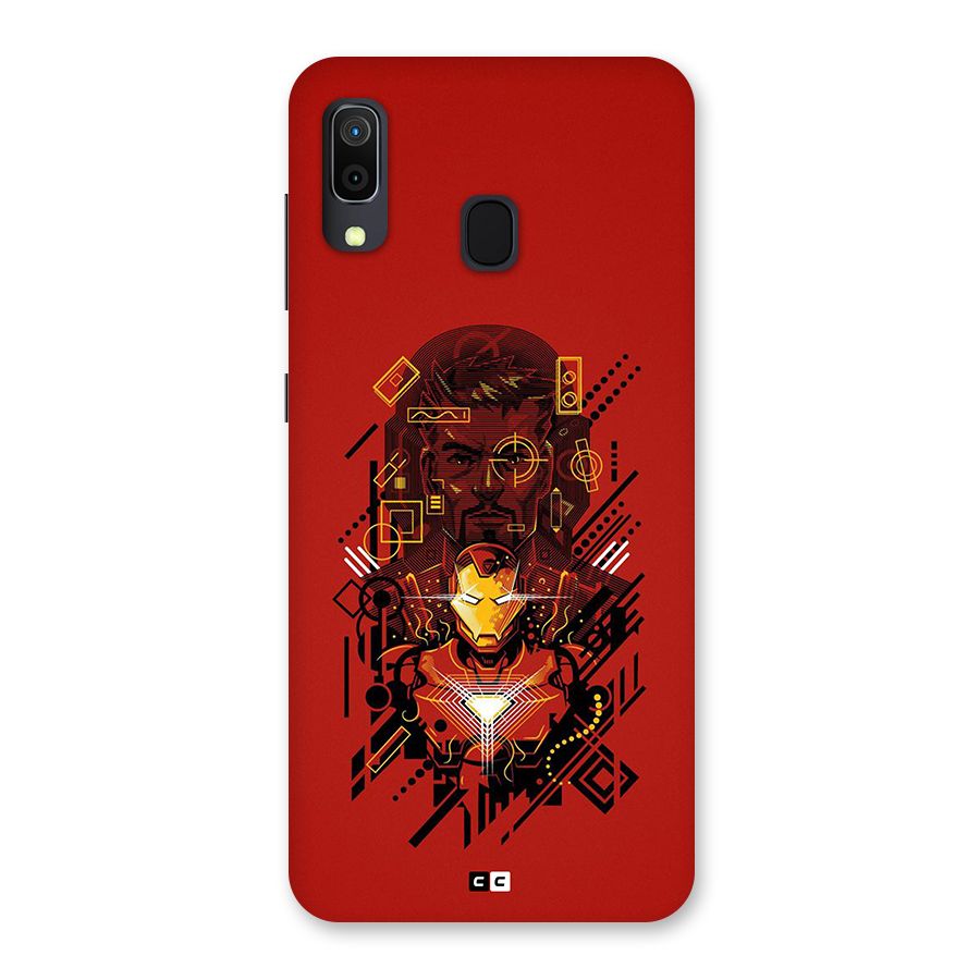 Tony Stark Back Case for Galaxy A20
