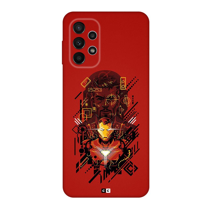 Tony Stark Back Case for Galaxy A23