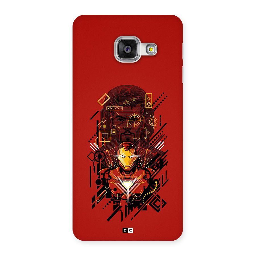 Tony Stark Back Case for Galaxy A3 (2016)