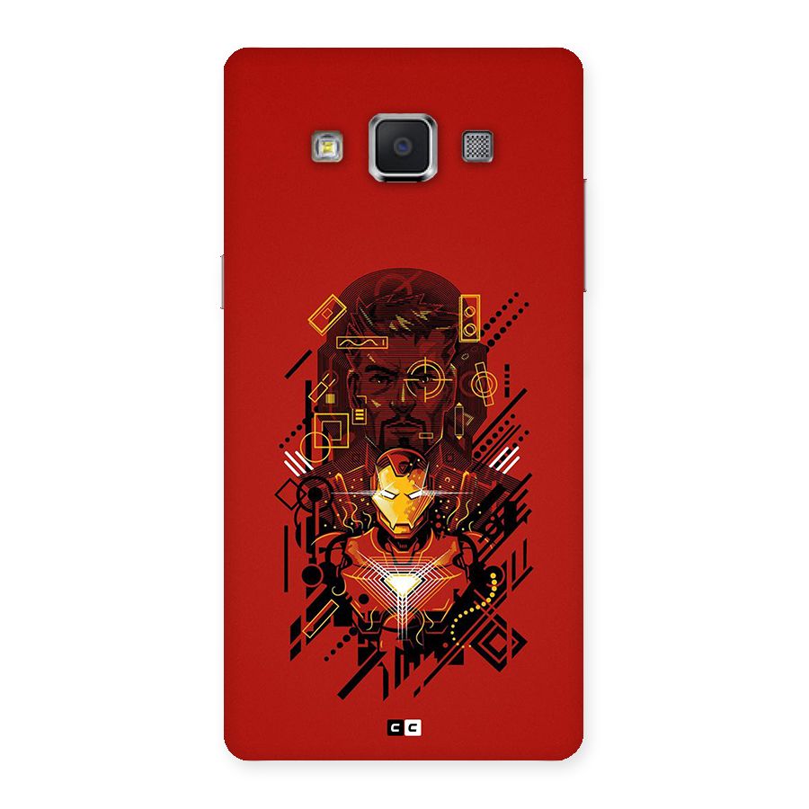 Tony Stark Back Case for Galaxy A5