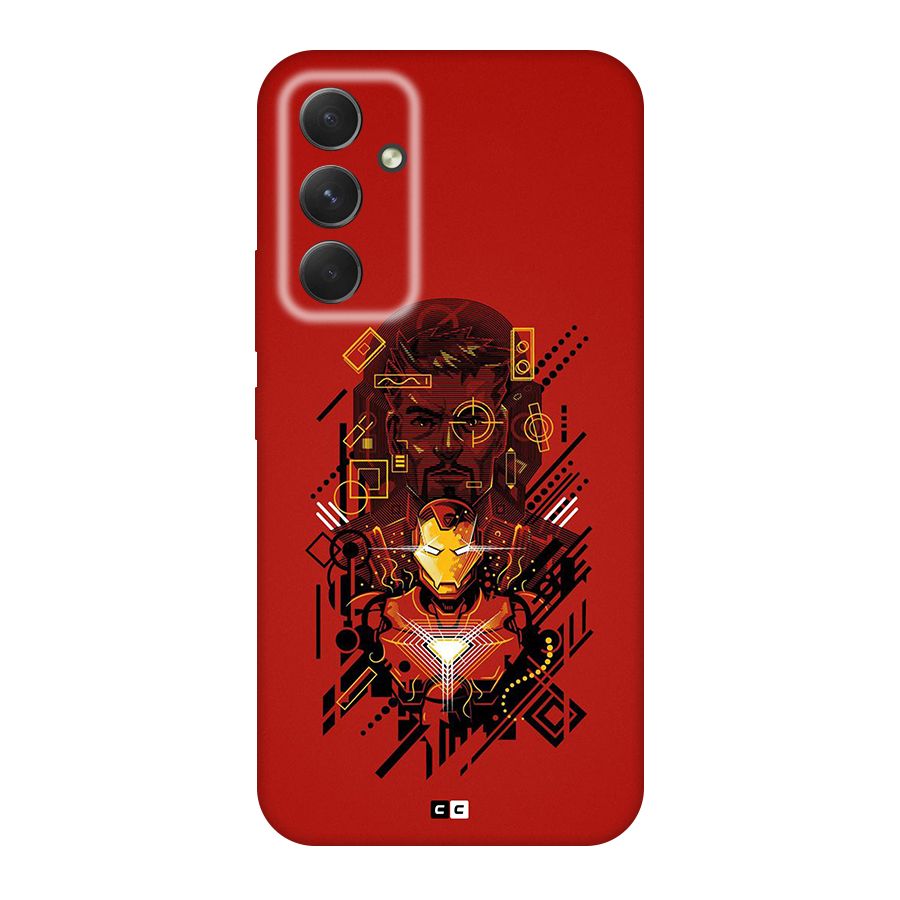 Tony Stark Back Case for Galaxy A54
