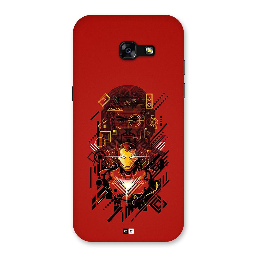 Tony Stark Back Case for Galaxy A5 2017