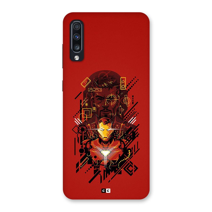 Tony Stark Back Case for Galaxy A70