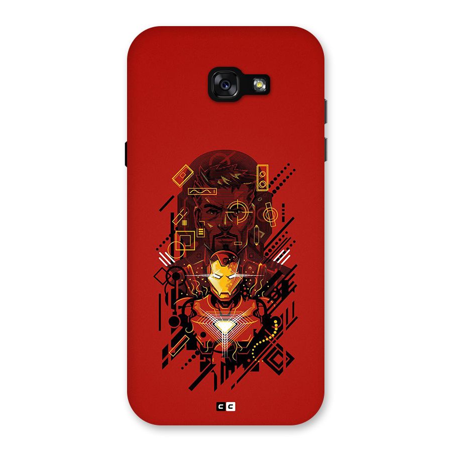 Tony Stark Back Case for Galaxy A7 (2017)