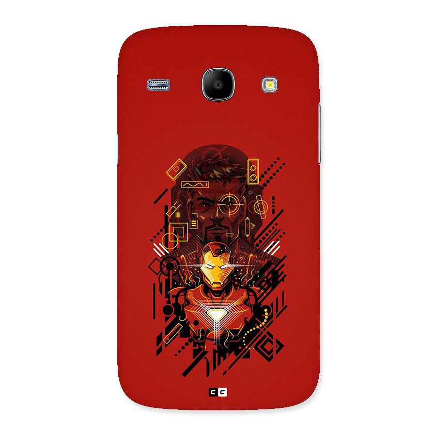 Tony Stark Back Case for Galaxy Core