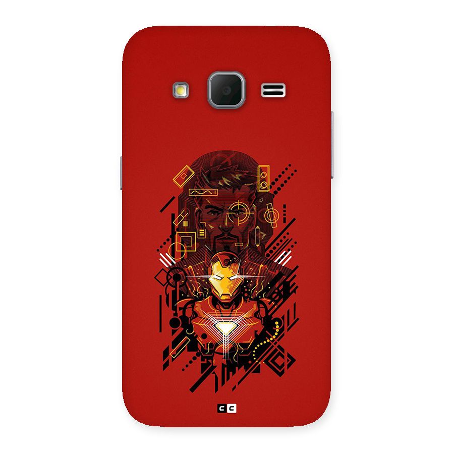 Tony Stark Back Case for Galaxy Core Prime