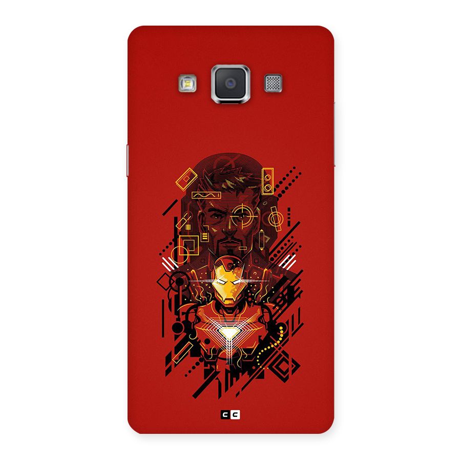 Tony Stark Back Case for Galaxy Grand Max