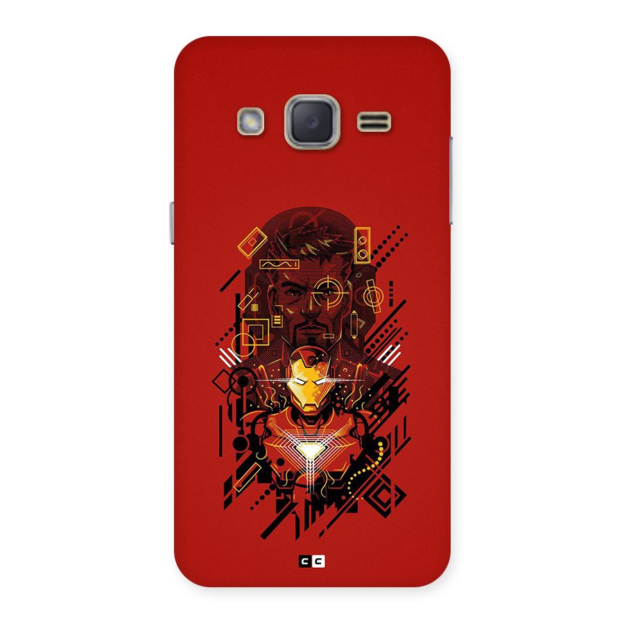 Tony Stark Back Case for Galaxy J2