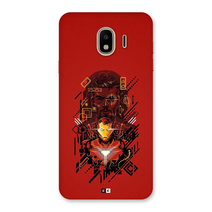 Tony Stark Back Case for Galaxy J4