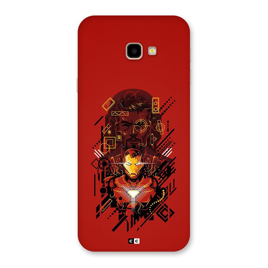 Tony Stark Back Case for Galaxy J4 Plus