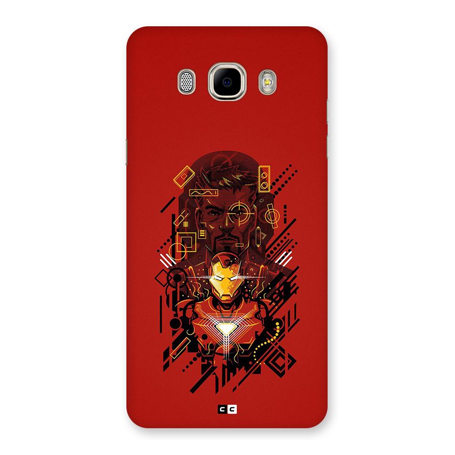 Tony Stark Back Case for Galaxy J7 2016