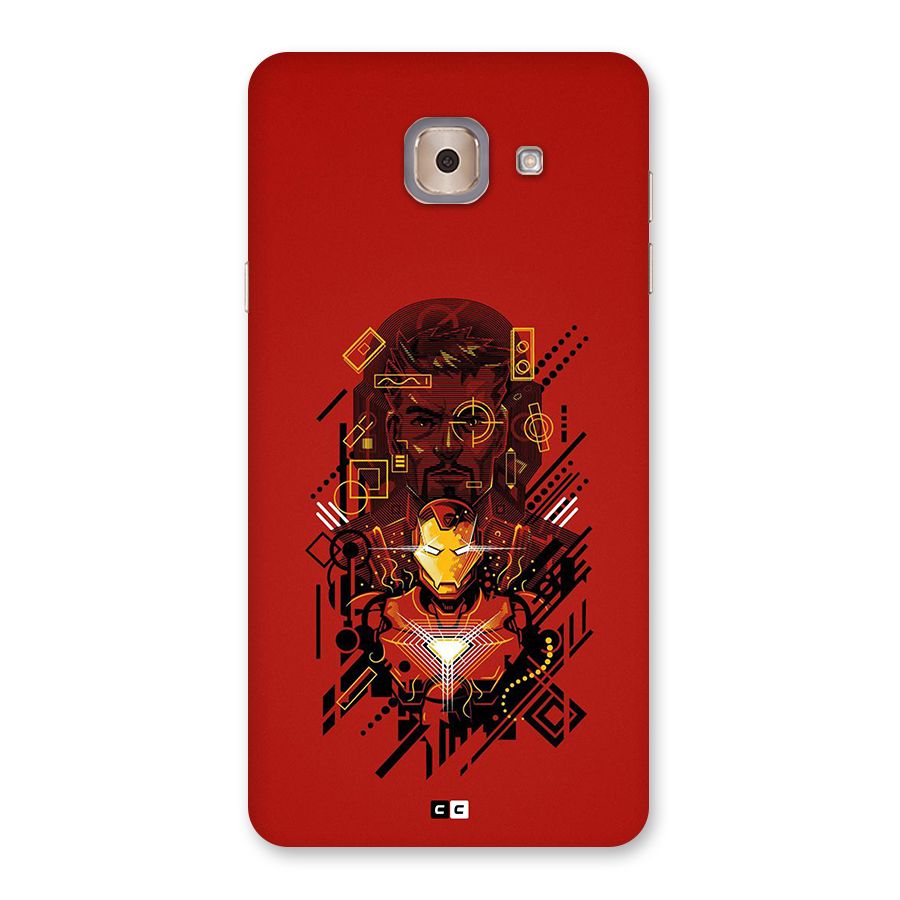 Tony Stark Back Case for Galaxy J7 Max