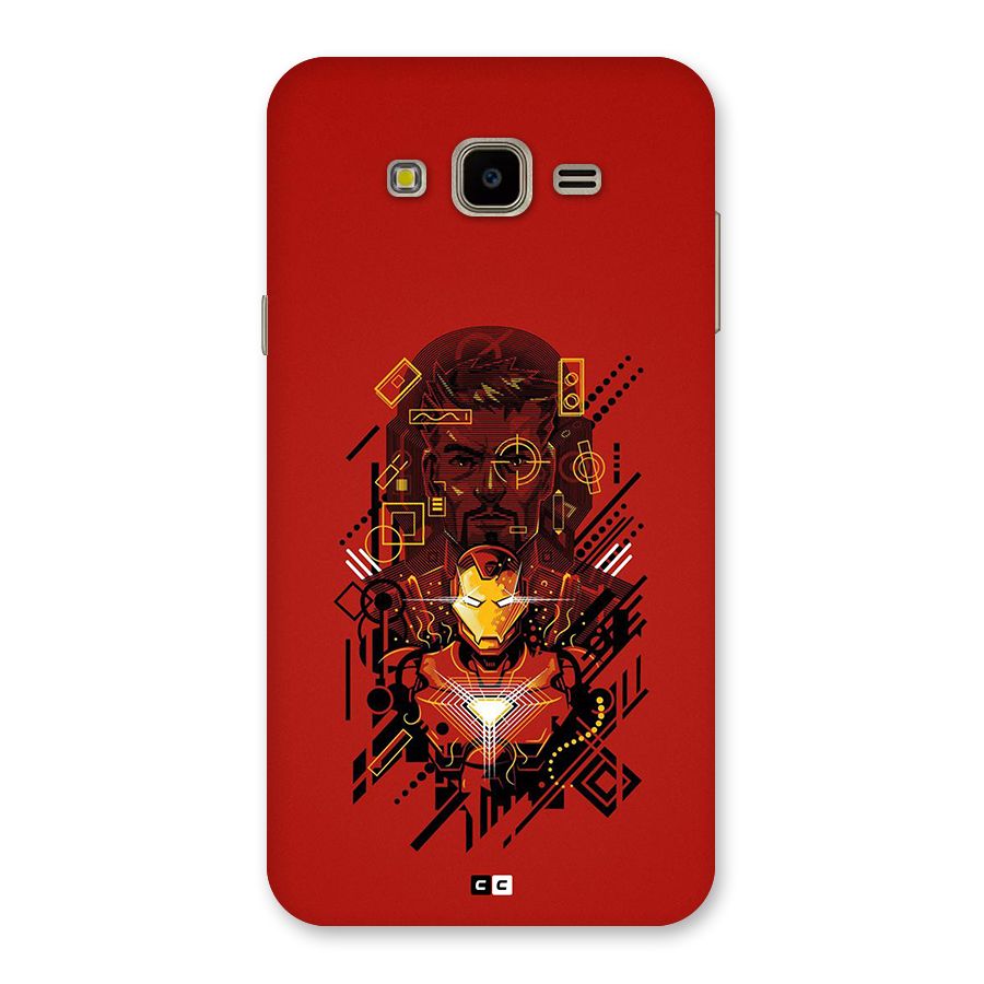 Tony Stark Back Case for Galaxy J7 Nxt