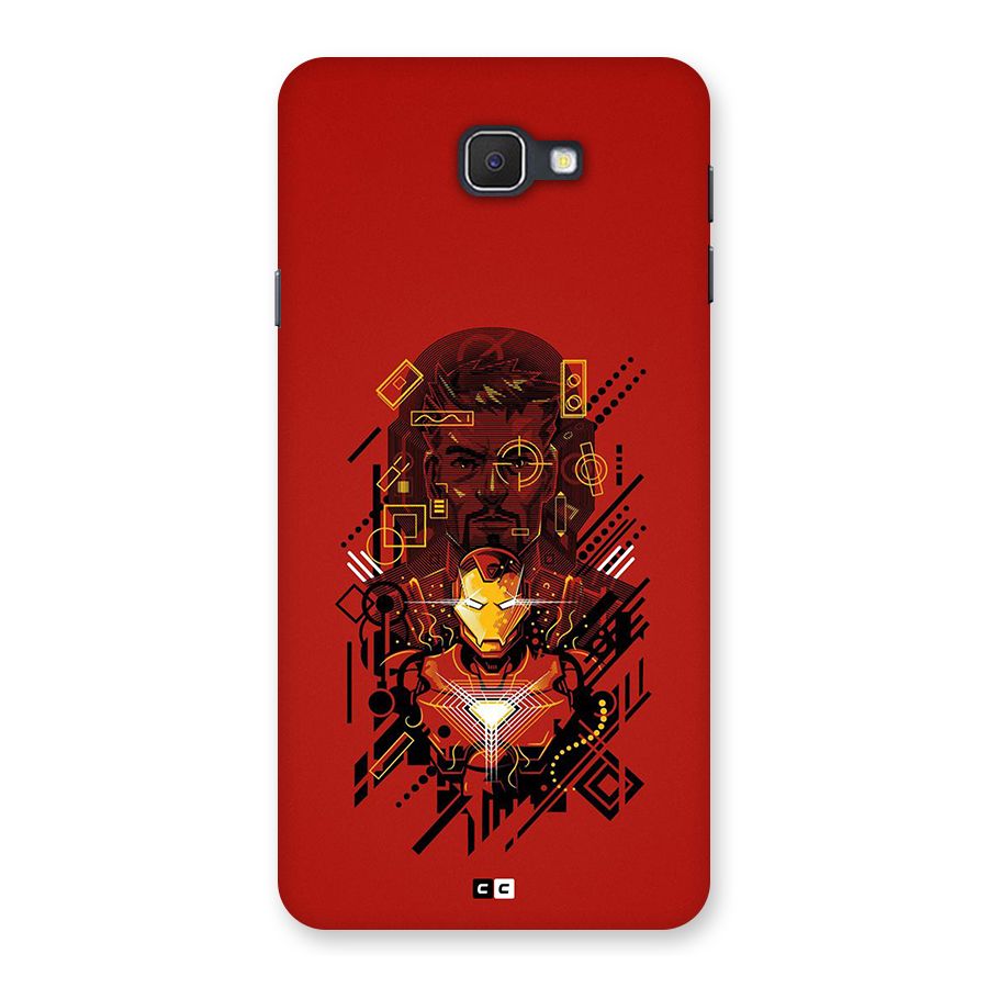 Tony Stark Back Case for Galaxy J7 Prime