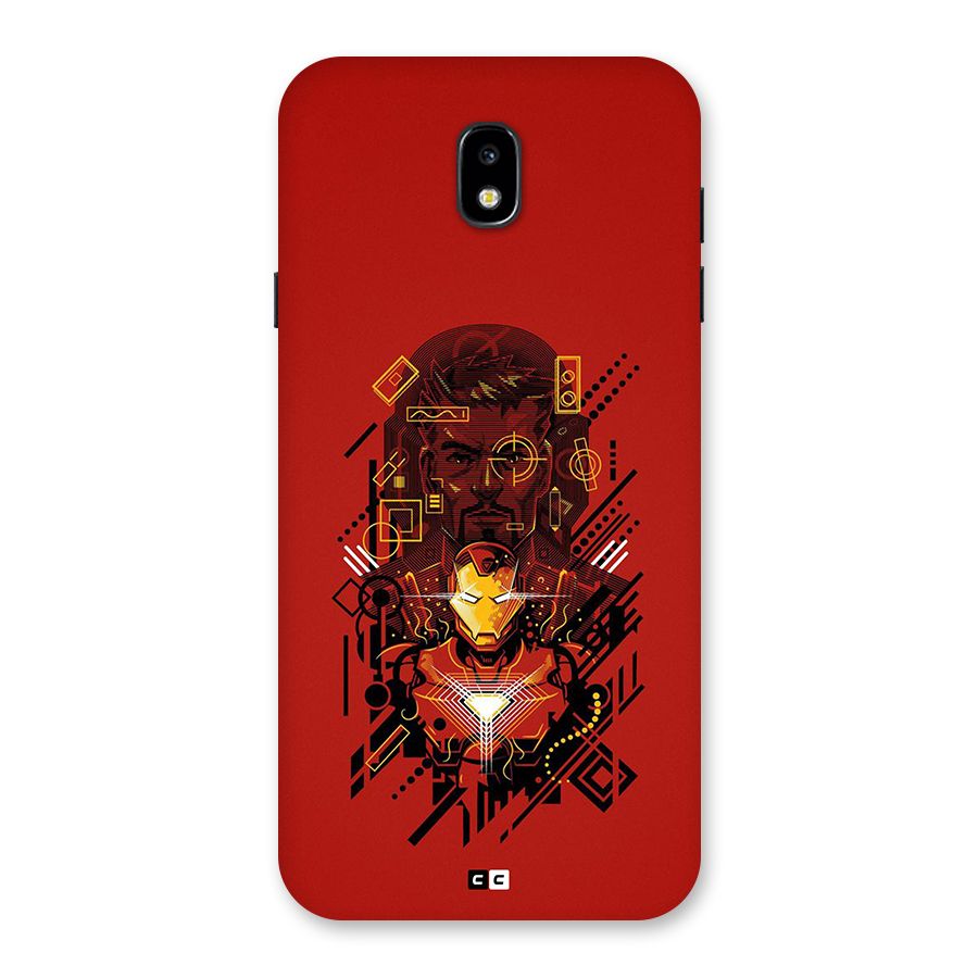 Tony Stark Back Case for Galaxy J7 Pro