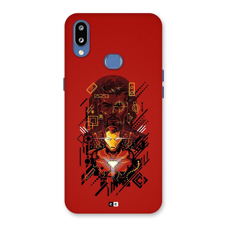 Tony Stark Back Case for Galaxy M01s