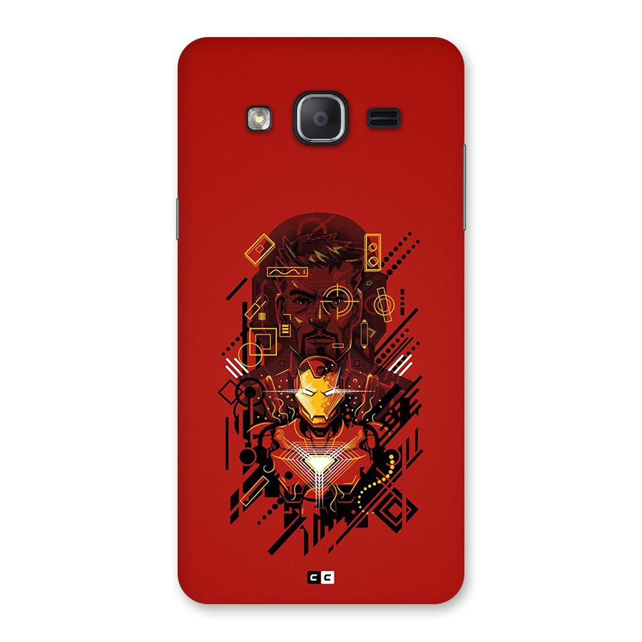 Tony Stark Back Case for Galaxy On7 Pro