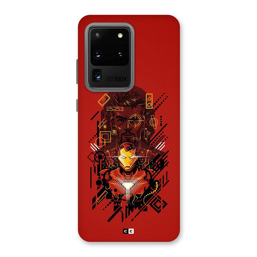 Tony Stark Back Case for Galaxy S20 Ultra