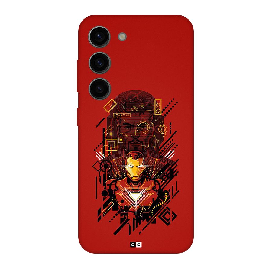 Tony Stark Back Case for Galaxy S23