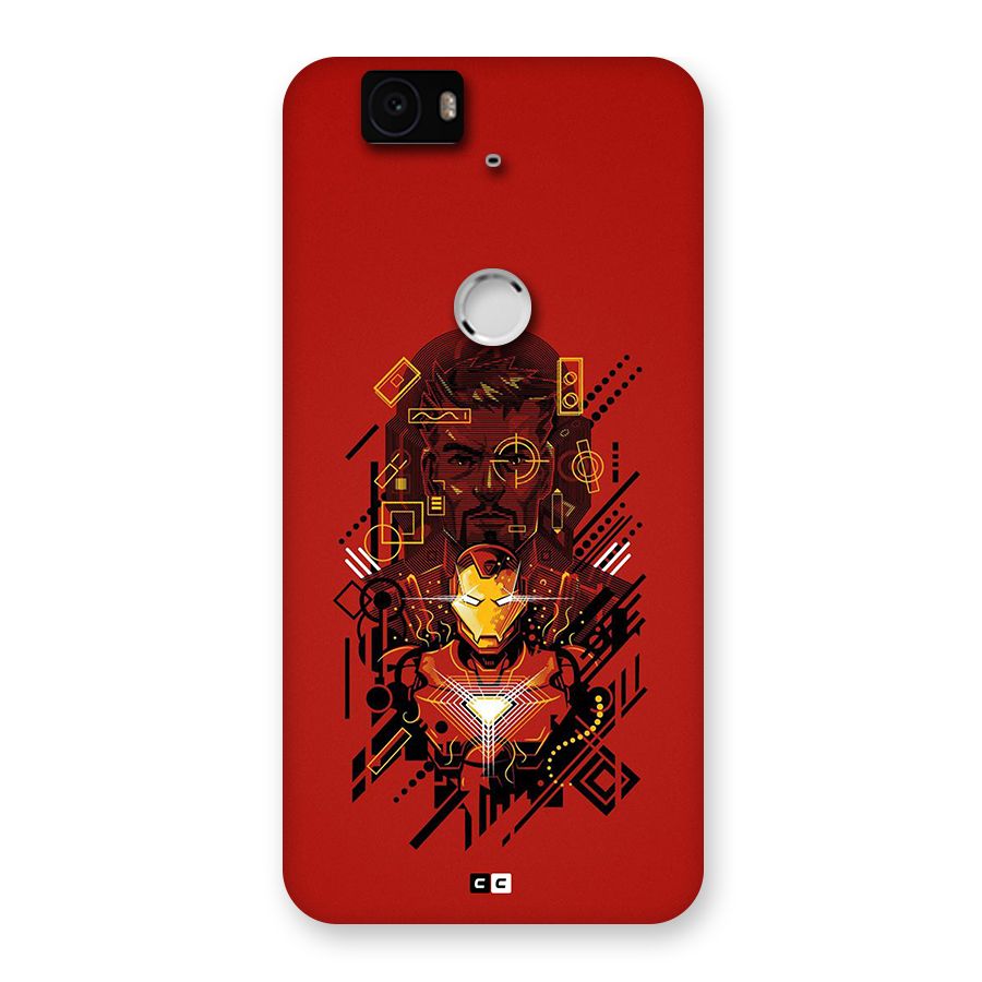 Tony Stark Back Case for Google Nexus 6P