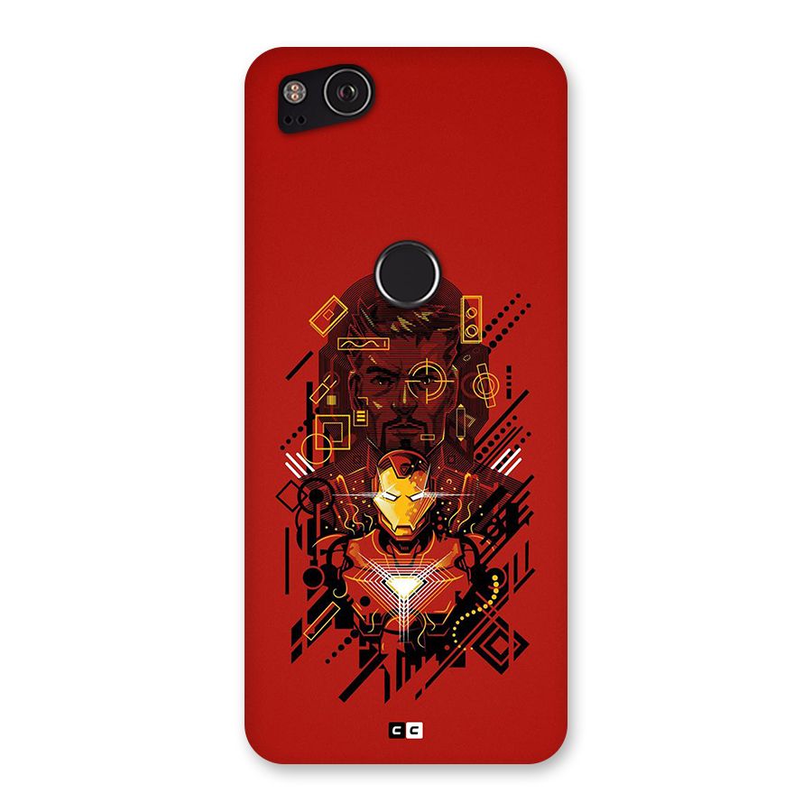 Tony Stark Back Case for Google Pixel 2